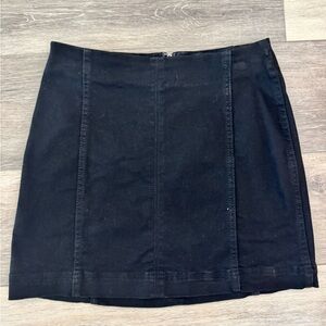 Wild Fable Black Denim Skirt